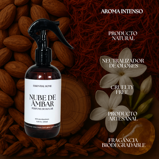 NUBE DE ÁMBAR (inspirado en Baccarat Rouge 540)